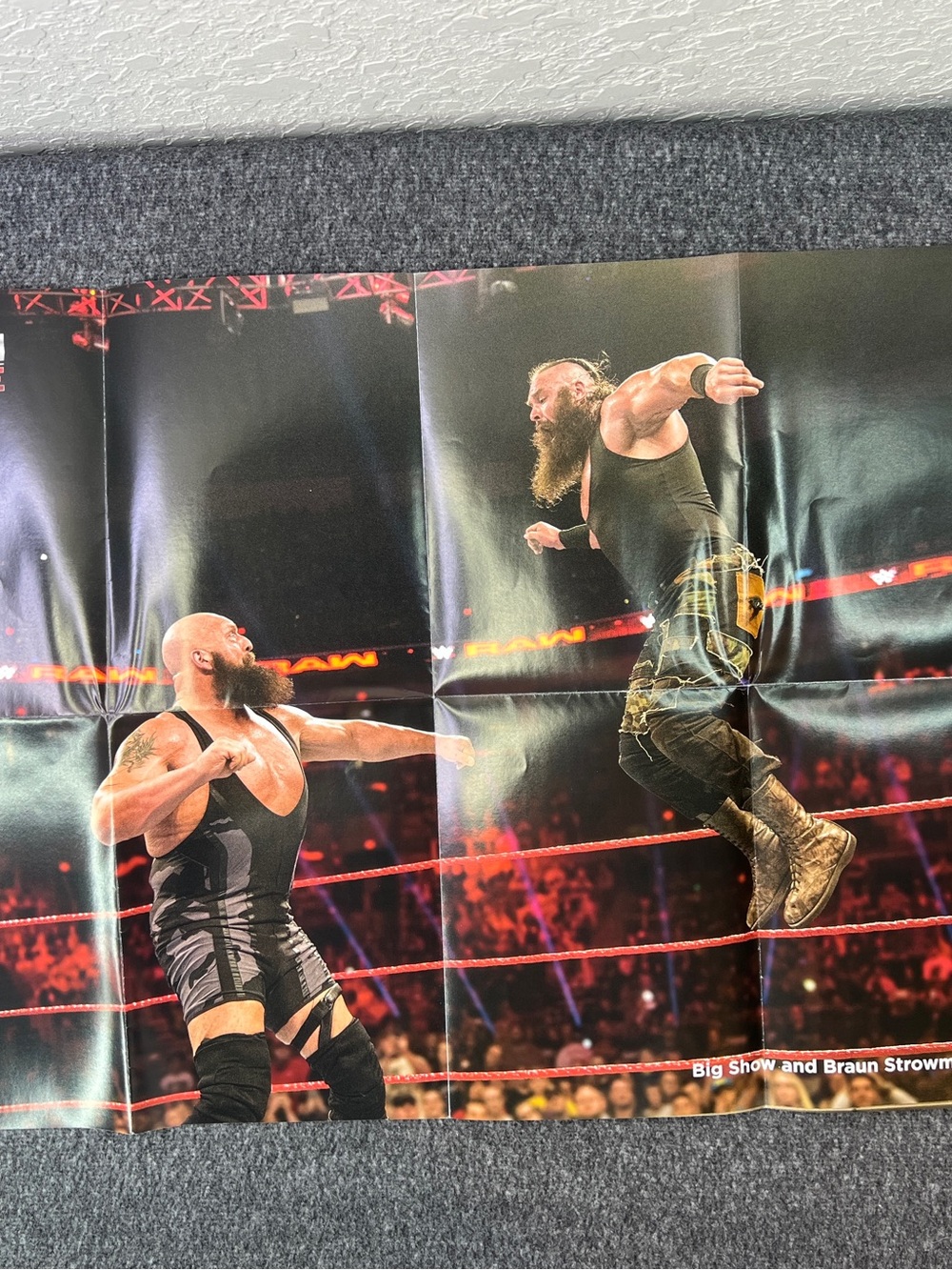 WWE - Loot Crate Braun Strowman & Big Show Poster 24” X 18”